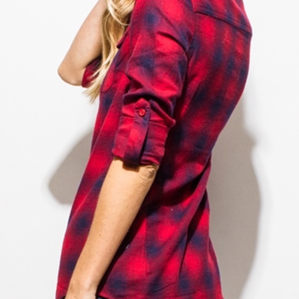 Last One!  Flannel Shirt - Picture 5 of 6